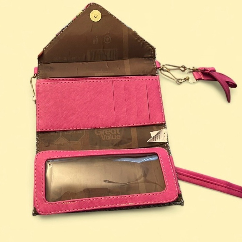 Frida Kahlo Inspired Crossbody Clutch w/ Adjustable Strap – Handmade Style - Picture 4 of 9